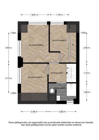 Floorplan - Diepenveenseweg 39, 7413 AL Deventer